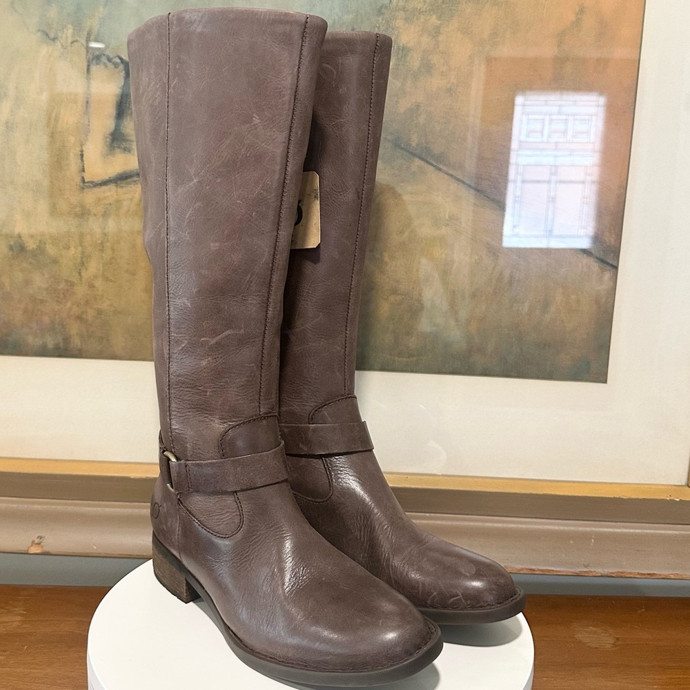 🌸BORN🌸 Saddler Tall Riding Boot Brown Size: 6 - Picture 5 of 15